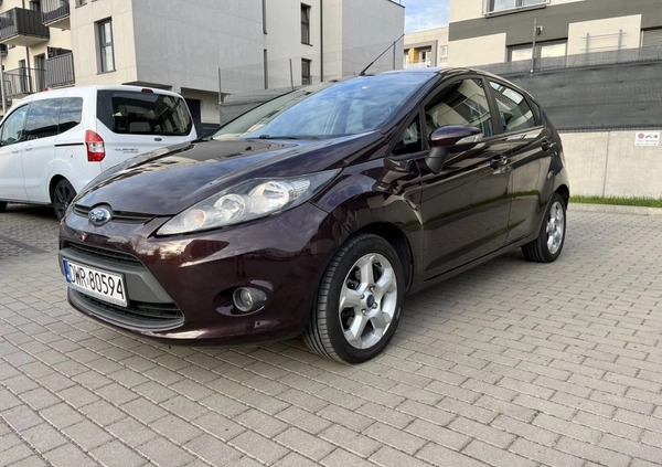 Ford Fiesta cena 21900 przebieg: 125000, rok produkcji 2009 z Wrocław małe 667